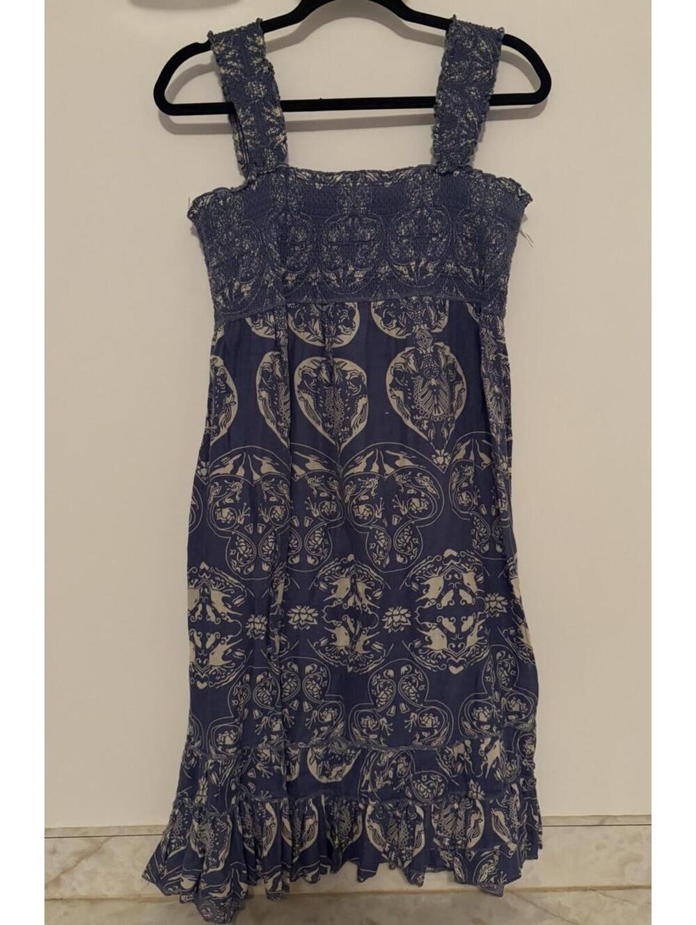 No Boundaries Y2K Smocked Sundress Boho Casual Summer Dress Size Junior XL 15/17